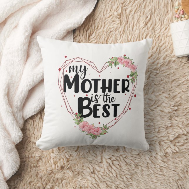 Meine Mutter ist die Beste Kissen (Decke)