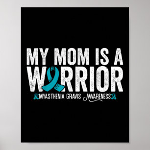 Meine Mutter ist eine Kriegerin Myasthenia Gravis Poster
