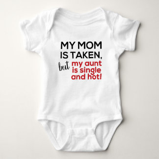 Meine Mutter ist erledigt, aber meine Tante ist Si Baby Strampler