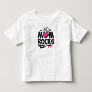 Meine Mutter ist super Kleinkind T-shirt