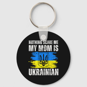 Meine Mutter ist ukrainisch Ukraine-Stolz-Flagge E Schlüsselanhänger