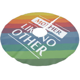 Meine Mutter ist wie keine andere Polyester Weihnachtsbaumdecke