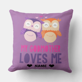 Meine Mutter Liebe Ich - Eule Kissen