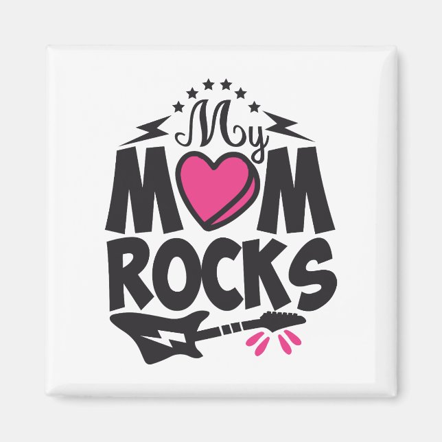 Meine Mutter rockt Magnet (Vorne)
