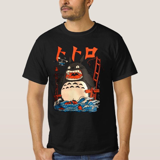 Meine Nachbarhakenanime T-Shirt (Vorderseite)