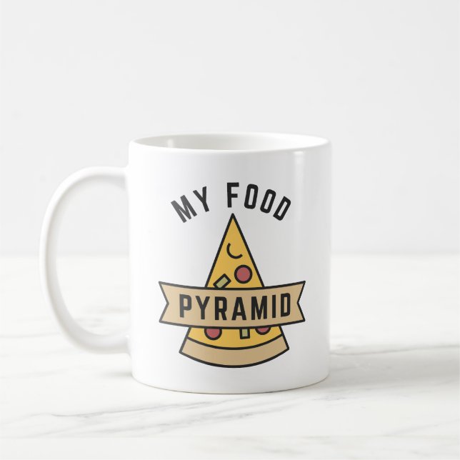 Meine Nahrungspyramide Kaffeetasse (Links)