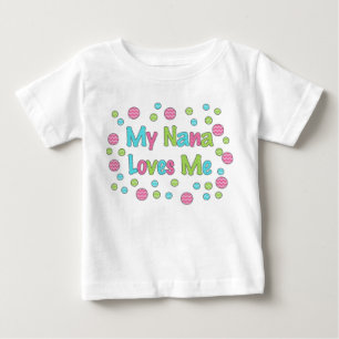 Meine Nana-Lieben ich Baby T-shirt