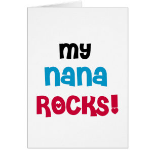 Meine Nana Rocks T - Shirt und Geschenke