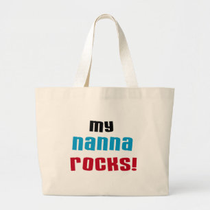 Meine Nanna Rocks T-Shirts und Geschenke Jumbo Stoffbeutel