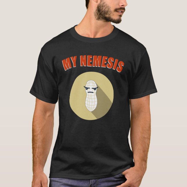 Meine Nemesis Peanut Allergie T-Shirt (Vorderseite)