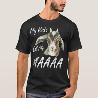Meine Nenn Mich Maaa Lustige Ziegenmutter T-Shirt