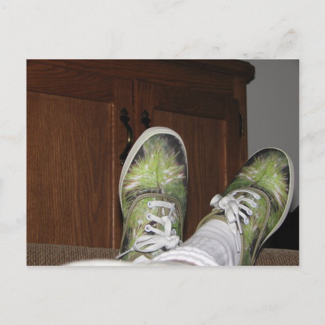 MEINE NEUEN KÄDER! POSTKARTE (Vorderseite)