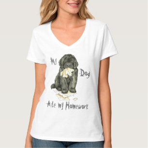 Meine Neufundland Ate My Hausaufgaben T-Shirt
