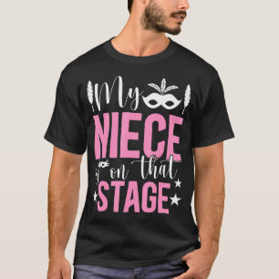 Meine Nichte Theater Tante Theater Schauspielerin T-Shirt
