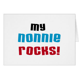 Meine Nonnie Rocks T - Shirt und Geschenke