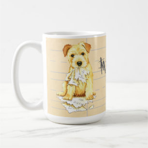 Meine Norfolk Terrier Ate Meine Hausaufgaben Kaffeetasse