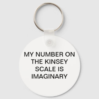 Meine Nummer auf der Kinsey-Skala ist Imaginary Ke Schlüsselanhänger