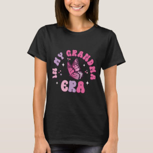 Meine Oma Era Funny Butterfly Groovy Retro Mutter T-Shirt