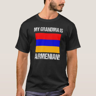 Meine Oma ist die armenische Stolz-Flagge Armenien T-Shirt