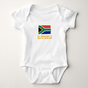 Meine Oma ist ein südafrikanischer Baby-Bodysuit Baby Strampler