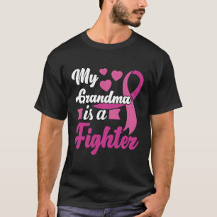 Meine Oma ist eine kämpfende Brustkrebsunterstützu T-Shirt