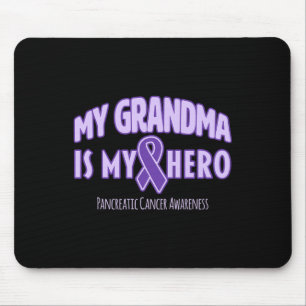 Meine Oma ist mein Held-Bauchspeicheldrüsenkrebs-B Mousepad