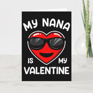 Meine Oma ist mein Valentinsherz Singles Junge Mäd Karte