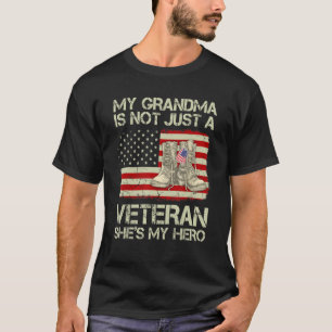 Meine Oma ist nicht nur Veteran, sie ist Heldin-Ka T-Shirt