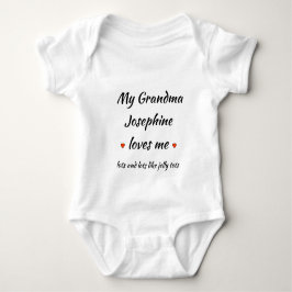 Meine Oma Liebe, dass ich Baby wachsen lasse, Indi Strampler