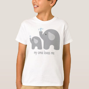 Meine Oma Lieben Ich - Elefantes Shirt für Kinder
