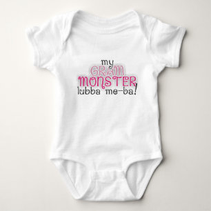 Meine Oma Lubba Meba! Baby Girl Onsie Strampler