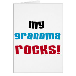 Meine Oma Rocks T - Shirt und Geschenke