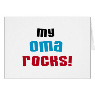 Meine Oma Rocks T - Shirt und Geschenke
