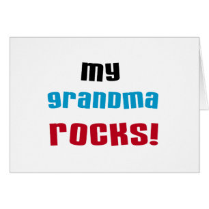 Meine Oma Rocks T - Shirt und Geschenke