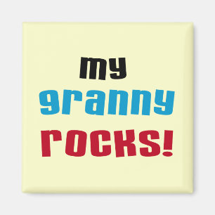 Meine Oma schaukelt T-Shirts und Geschenke Magnet