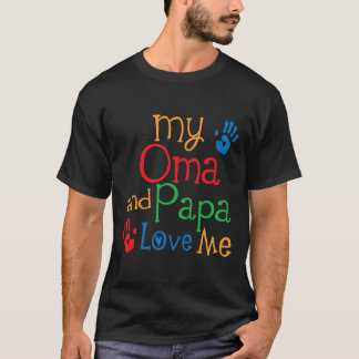 Meine Oma und Papa Liebe T-Shirt