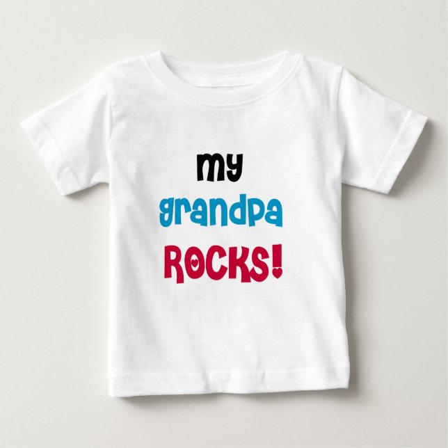 Meine Opa Rocks Tshirts und Geschenke (Vorderseite)