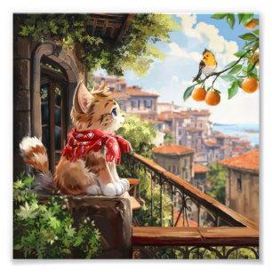 Meine Orangen Fotodruck