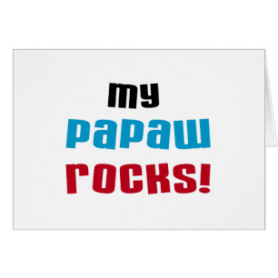 Meine Papaw Rocks T - Shirt und Geschenke