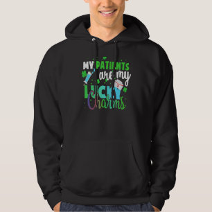 Meine Patienten sind meine Glücksbringer Lucky St  Hoodie
