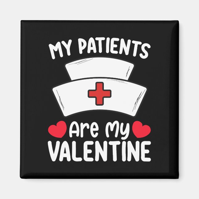 Meine Patienten sind meine Liebe zur Gebärmutter a Magnet (Vorne)