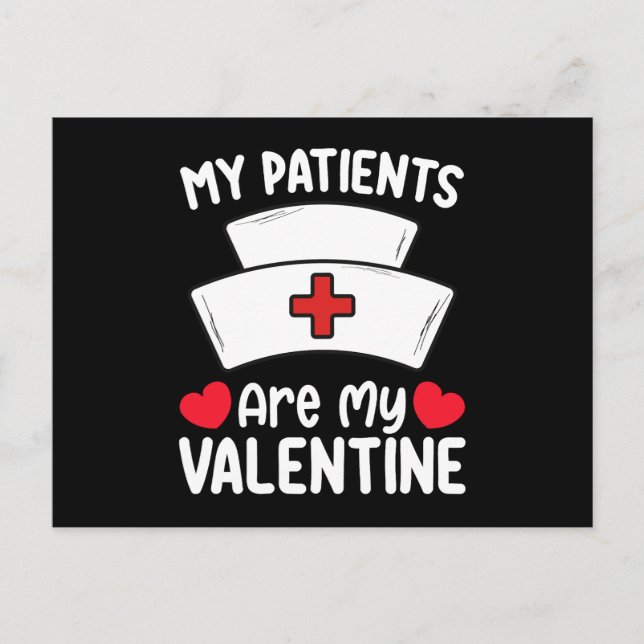 Meine Patienten sind meine Liebe zur Gebärmutter a Postkarte (Vorderseite)