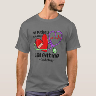 Meine Patienten sind meine Valentine Funny Cardiol T-Shirt