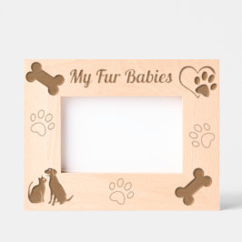 Meine Pelzbabys anpassen Geätzte Rahmen