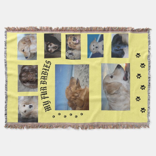 Meine Pelzbabys Decke (Vorderseite)