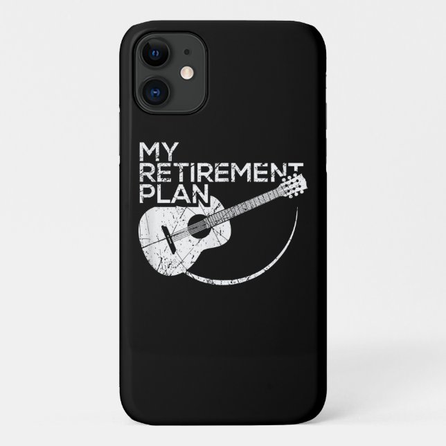 Meine Pensionsplan Gitarre Funny Musicians Case-Mate iPhone Hülle (Rückseite)