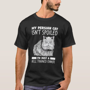 Meine Perserkatze ist nicht verwöhnt, ich bin einf T-Shirt