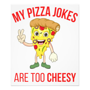 Meine Pizza-Jokes sind zu käser T - Shirt Fotodruck