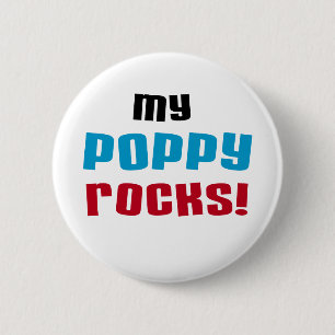 Meine Poppy Rocks T - Shirt und Geschenke Button