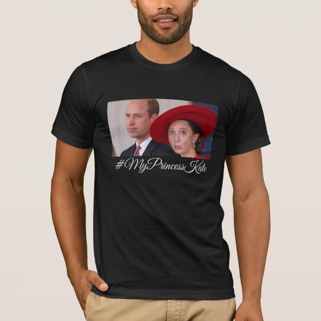 Meine Prinzessin Kate Shirt (Vorderseite)